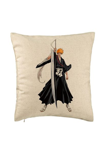 BEKZ Față de pernă Bleach - Ichigo, 40x40 cm, bej