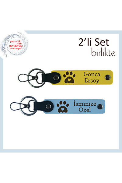 Miaju هدية تذكارية دائمة لصديقك الذي يمتلك حيوانًا أليفًا، مجموعة سلسلة مفاتي...