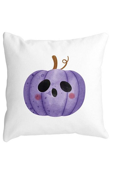 BEKZ Halloween Pillowcase 10, 40x40 Cm, White, Matte