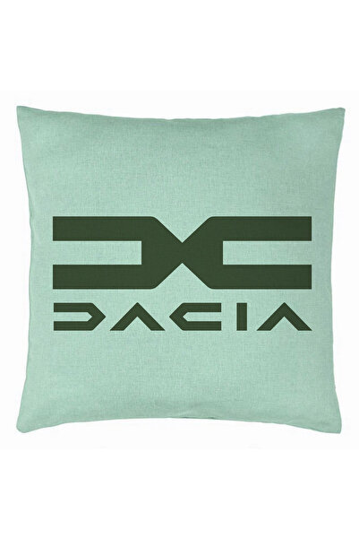 BEKZ Perna Decorativa, Dacia, 40×40 cm, Verde Menta, Husa Detasabila, Burduf