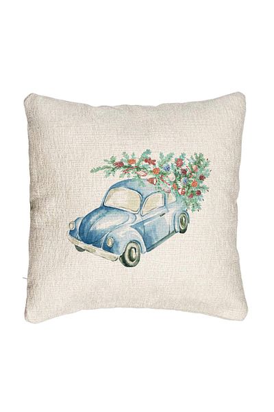 BEKZ Perna Decorativa Canapea cu tematica de Craciun, 21, 40x40 cm, Cu fermoar