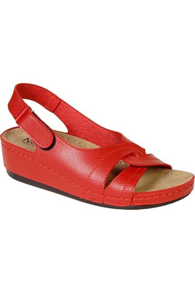 Roy Jones 1817 Red Comfort Casual Anatomic Sandals