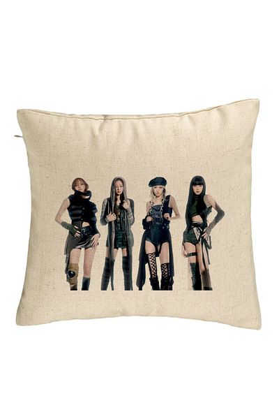 BEKZ Față de pernă Blackpink, 4 buc., 40x40 cm, bej