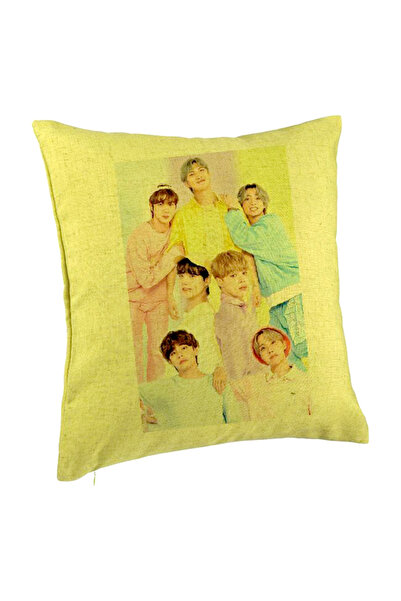 BEKZ Μαξιλαροθήκη, Stray Kids 13, 40×40 εκ., Πράσινη