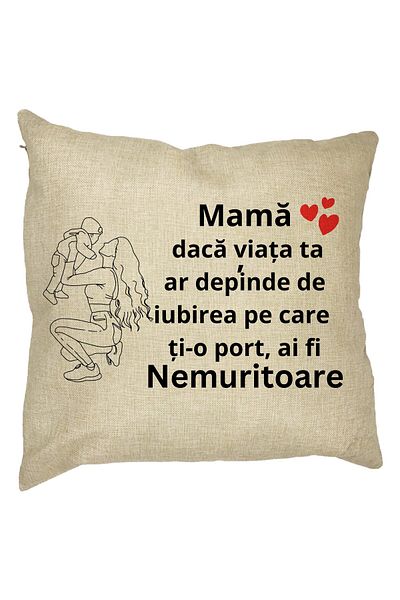 BEKZ Față de pernă pentru mama 10,40x40 cm