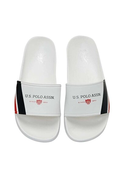 U.S. Polo Assn. Ανδρικές παντόφλες παραλίας U.S. Polo Assn Willy 5FX White