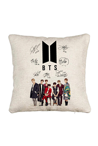 BEKZ Fata de perna Canapea, Model BTS, 40x40 cm, Cu fermoar