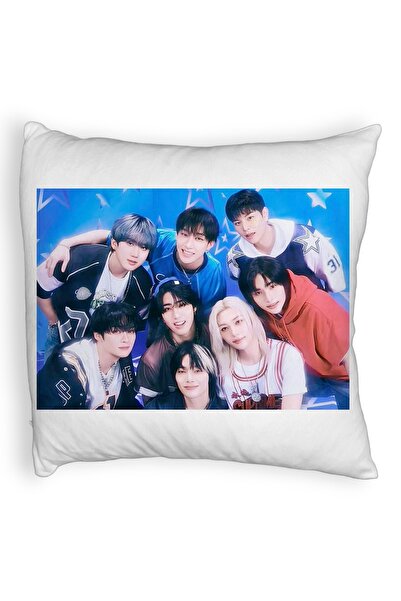 BEKZ Perna Decorativa Fluffy , Stray Kids, 45×45 cm, Cu fermoar