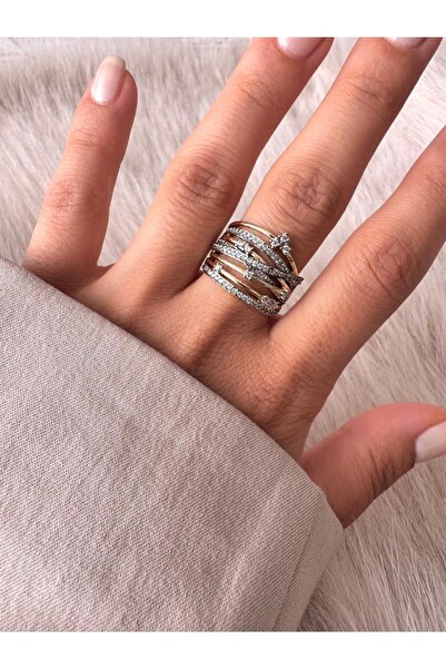 CHARMLUCKY TAŞLI SARMAL YÜZÜK