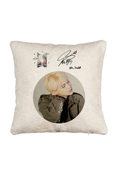 BEKZ Perna Decorativa Canapea BTS Jungkook, 40x40 cm, Cu fermoar