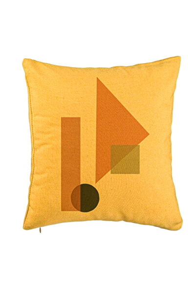 BEKZ Pernă decorativă, model cu forme geometrice 1, multicoloră, 40x40 cm, ga...