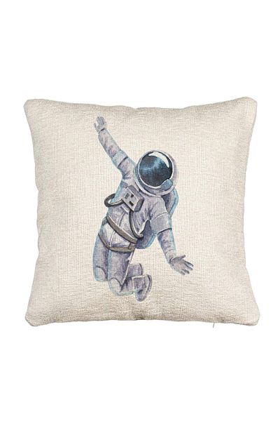 BEKZ Fata de perna Canapea, Model On the Moon, 40x40 cm, Cu fermoar