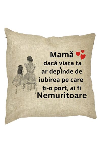 BEKZ Față de pernă pentru mama 3,40x40 cm