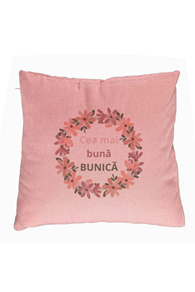 BEKZ Față de pernă pentru bunica 6 ani, 40x40 cm, roz