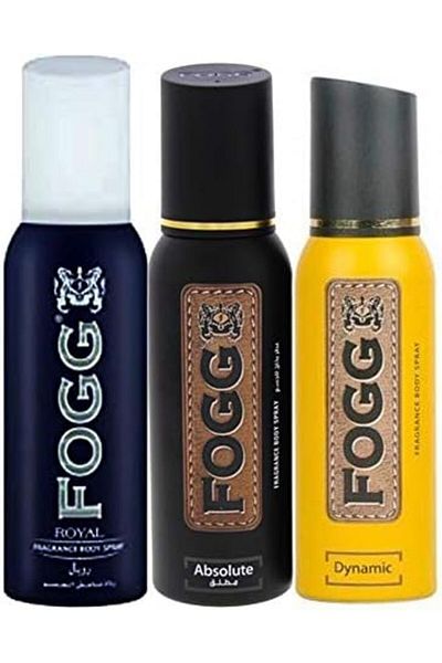 FOGG 3x120ml Body Spray Gift Set for Men
