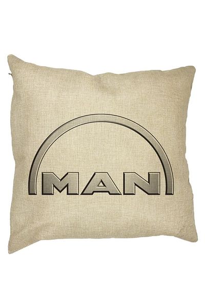 BEKZ Perna Decorativa, Man, 40×40 cm, Husa Detasabila, Burduf