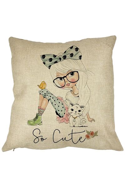 BEKZ Față de pernă pătrată So Cute, 40x40 cm