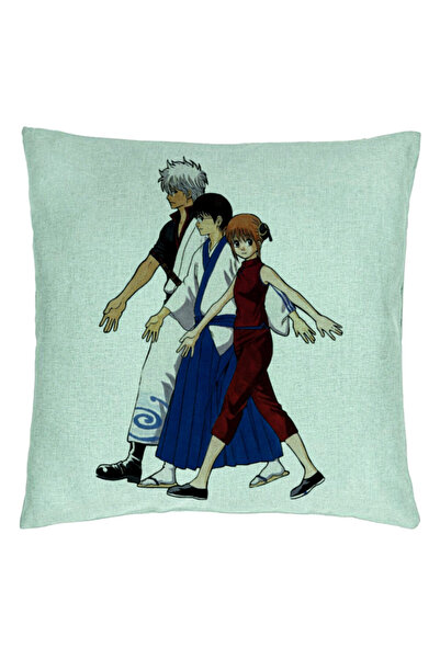 BEKZ Față de pernă Gintama, 40x40 cm, verde mentă