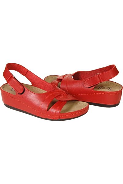 Roy Jones 1817 Red Comfort Casual Anatomic Sandals