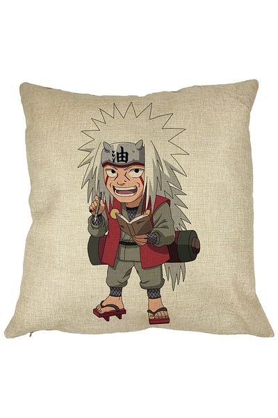 BEKZ Față de pernă cu Naruto Jiraiya, 40x40 cm