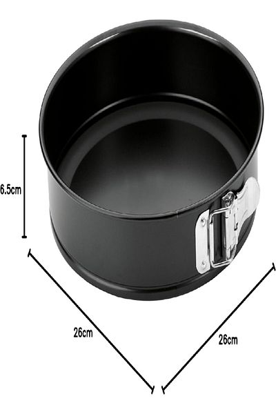 TESCOMA Delicia Springform Pan 26 cm – Non-Stick, Black, Easy Release