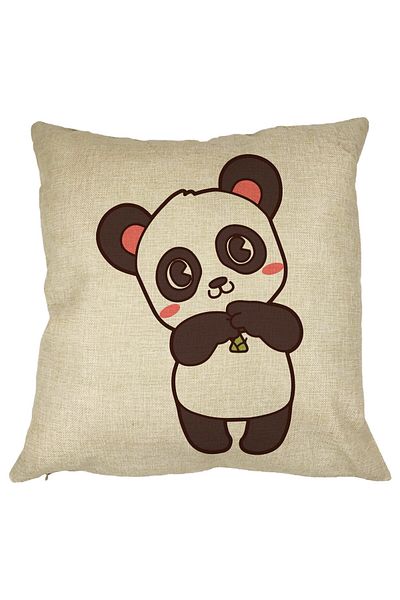 BEKZ Față de pernă cu ursuleț panda, 40x40 cm