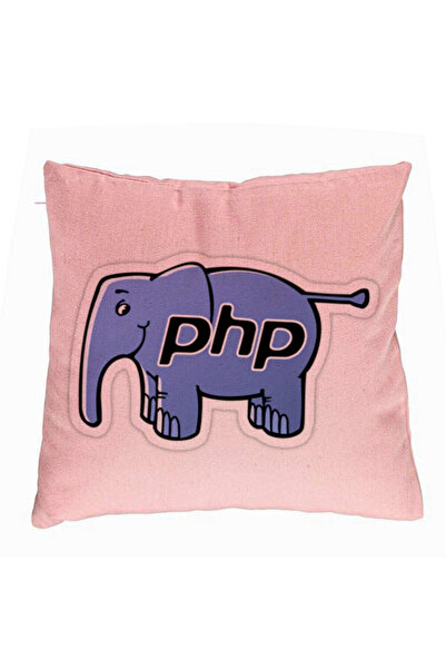 BEKZ Față de pernă, model Php, 40x40 cm, roz