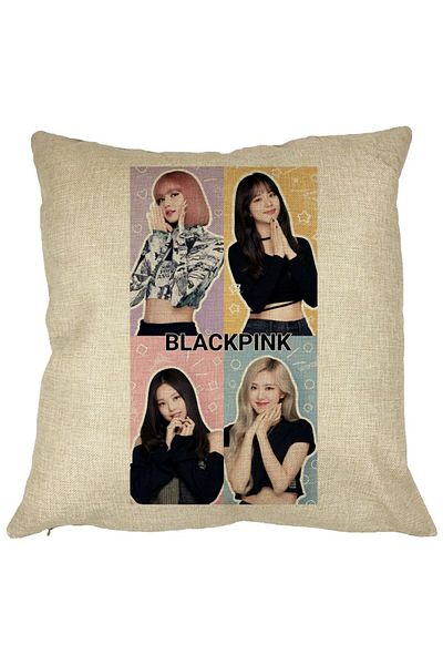 BEKZ Față de pernă Blackpink, Model 9, 40x40 cm