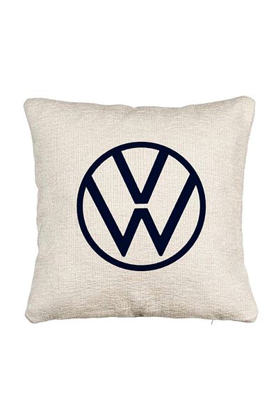 BEKZ Perna Decorativa Canapea, Model Volkswagen, 40x40 cm, Cu fermoar