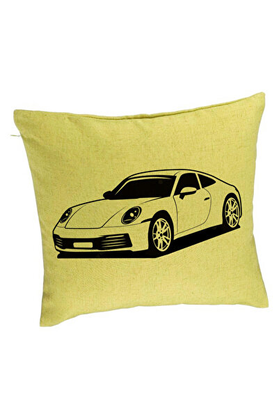 BEKZ Μαξιλαροθήκη, Porsche 911 Model, 40x40 Cm, Πράσινο