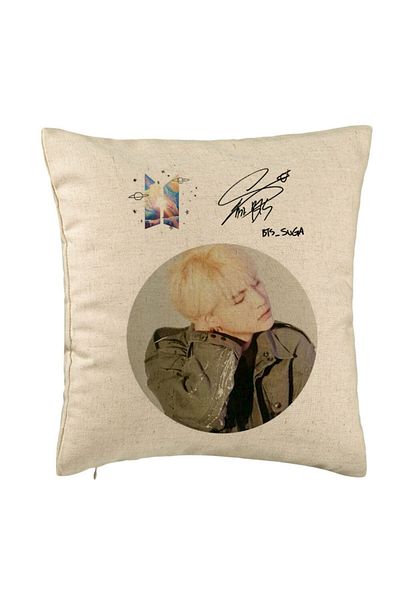 BEKZ Față de pernă Bts Jungkook, 40x40 cm, bej