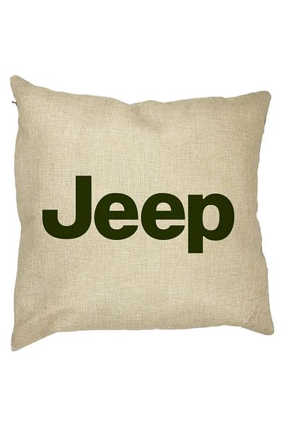 BEKZ Fata De Perna, Jeep, 40×40 Cm, Husa Detasabila
