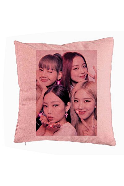 BEKZ Față de pernă Blackpink, Model 10, 40x40 cm, roz