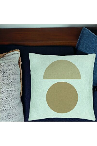 BEKZ Față de pernă, model abstract creativ 9, 40x40 cm, verde mentă