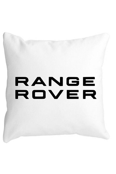BEKZ Perna Decorativa, Range Rover, 40×40 cm, Alba, Mata, Husa Detasabila, Burduf