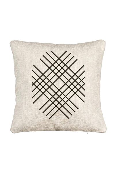 BEKZ Perna Decorativa Canapea, Model Vera, 40x40 cm, Cu fermoar