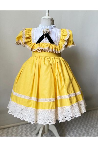 Gala Ladieswear Dress with Lace Detail