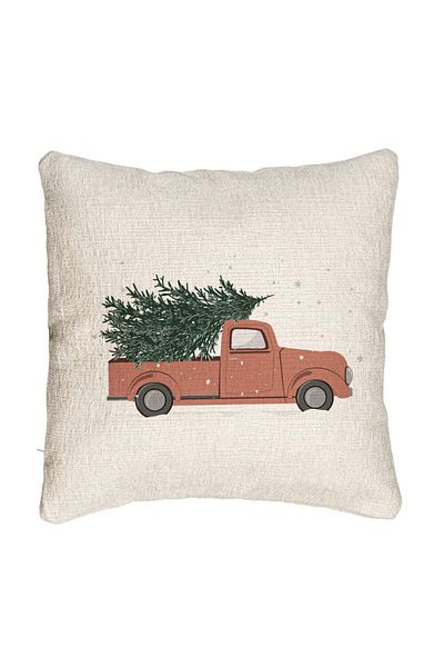 BEKZ Perna Decorativa Canapea cu tematica de Craciun, 15, 40x40 cm, Cu fermoar