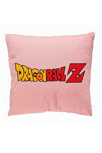 BEKZ Διακοσμητικό μαξιλάρι με το λογότυπο του Dragonball, 40x40 εκ., Ροζ, Αφα...