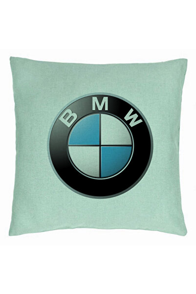 BEKZ Perna Decorativa, BMW, 40×40 cm, Verde Menta, Husa Detasabila, Burduf