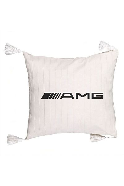 BEKZ Fringed Pillowcase, AMG, 45×45 cm, With zipper