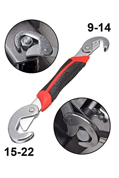 Genel Markalar 1 Adet 2 Ağız 8-22mm Akıllı Kombine Anahtar Universal Nano Kur...