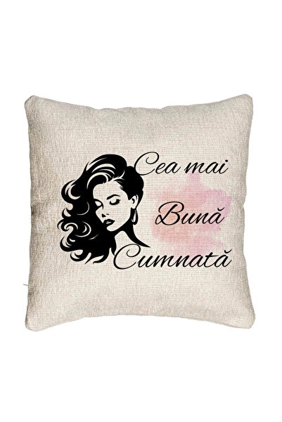 BEKZ Perna Decorativa Canapea pentru Cumnata 3, 40x40 cm, Cu fermoar