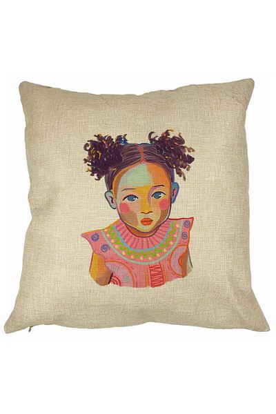 BEKZ Față de pernă pătrată Happy Baby, 40x40 cm