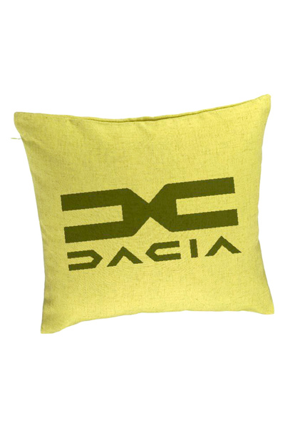 BEKZ Perna Decorativa, Dacia, 40×40 cm, Verde, Husa Detasabila, Burduf