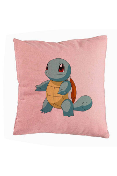 BEKZ Față de pernă, model Squirtle Kids, 40x40 cm, roz