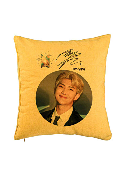BEKZ Față de pernă Bts Kim, 40x40 cm, galbenă