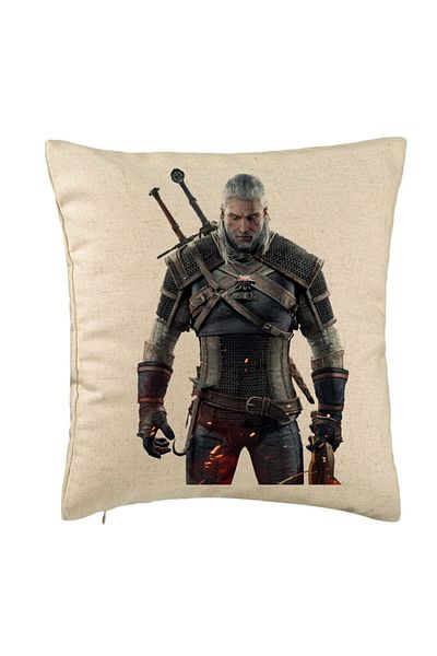 BEKZ Față de pernă The Witcher 2, 40x40 cm, bej