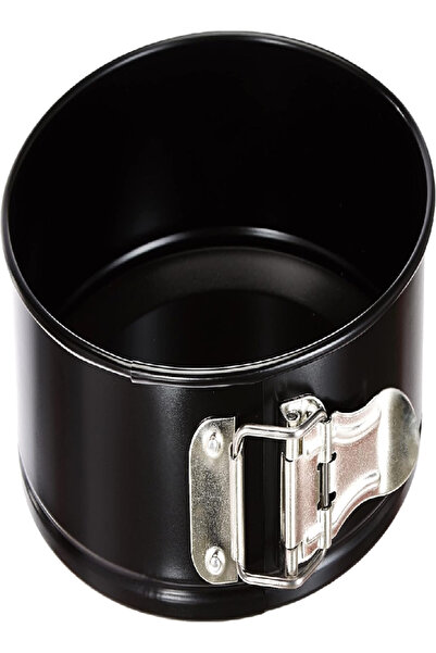 TESCOMA قالب كيك ديليسيا الأسود ذو قاعدة واحدة، مقاس 18 سم، غير لاصق، لون أسود