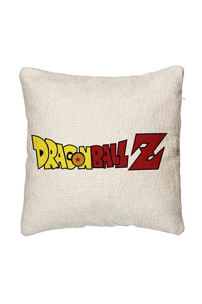 BEKZ Perna Decorativa Canapea cu Dragonball Logo, 40x40 cm, Cu fermoar